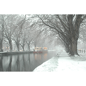 Snow on the Canal